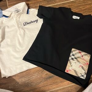 Burberry shirts 3t